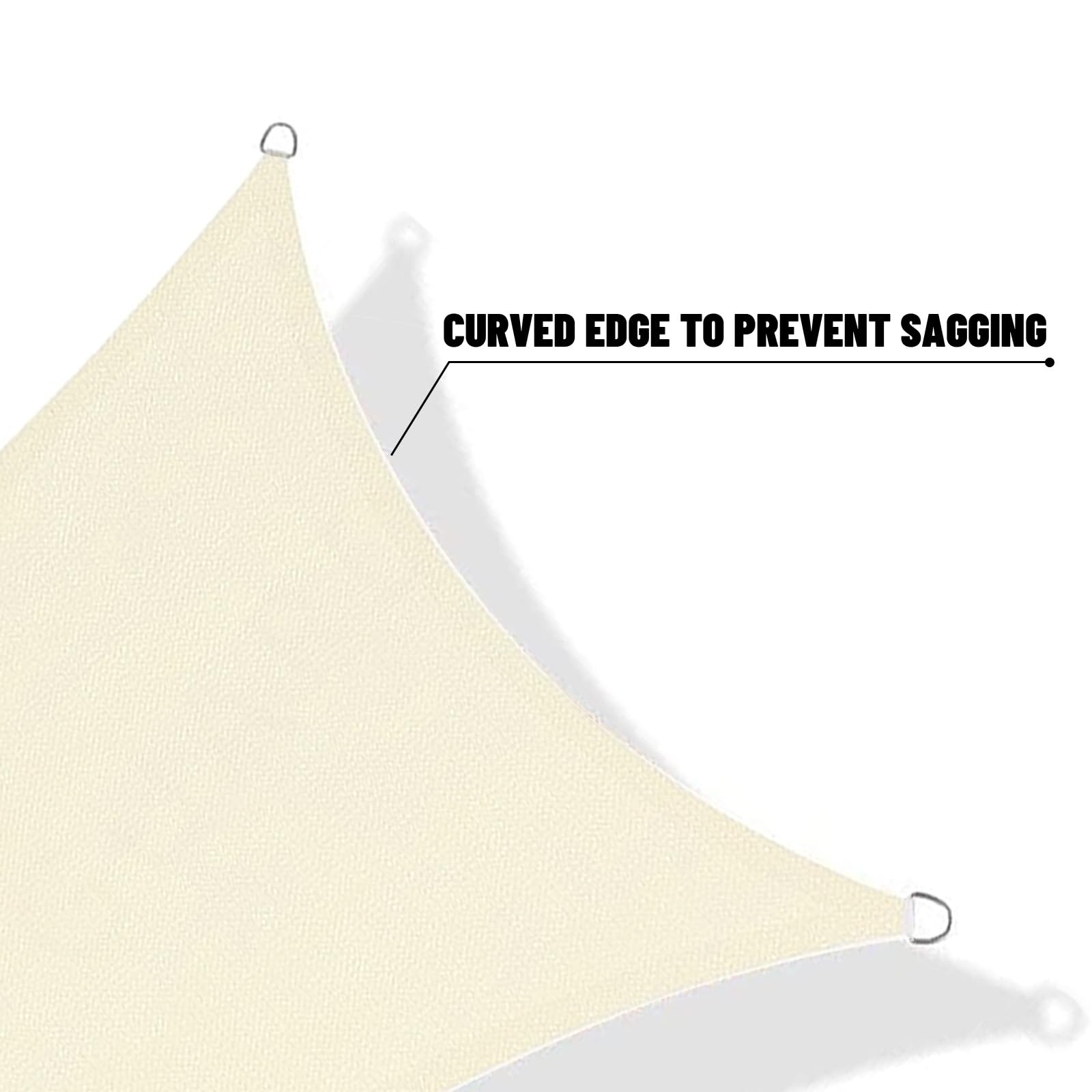 Breathable Triangle Shade Sail