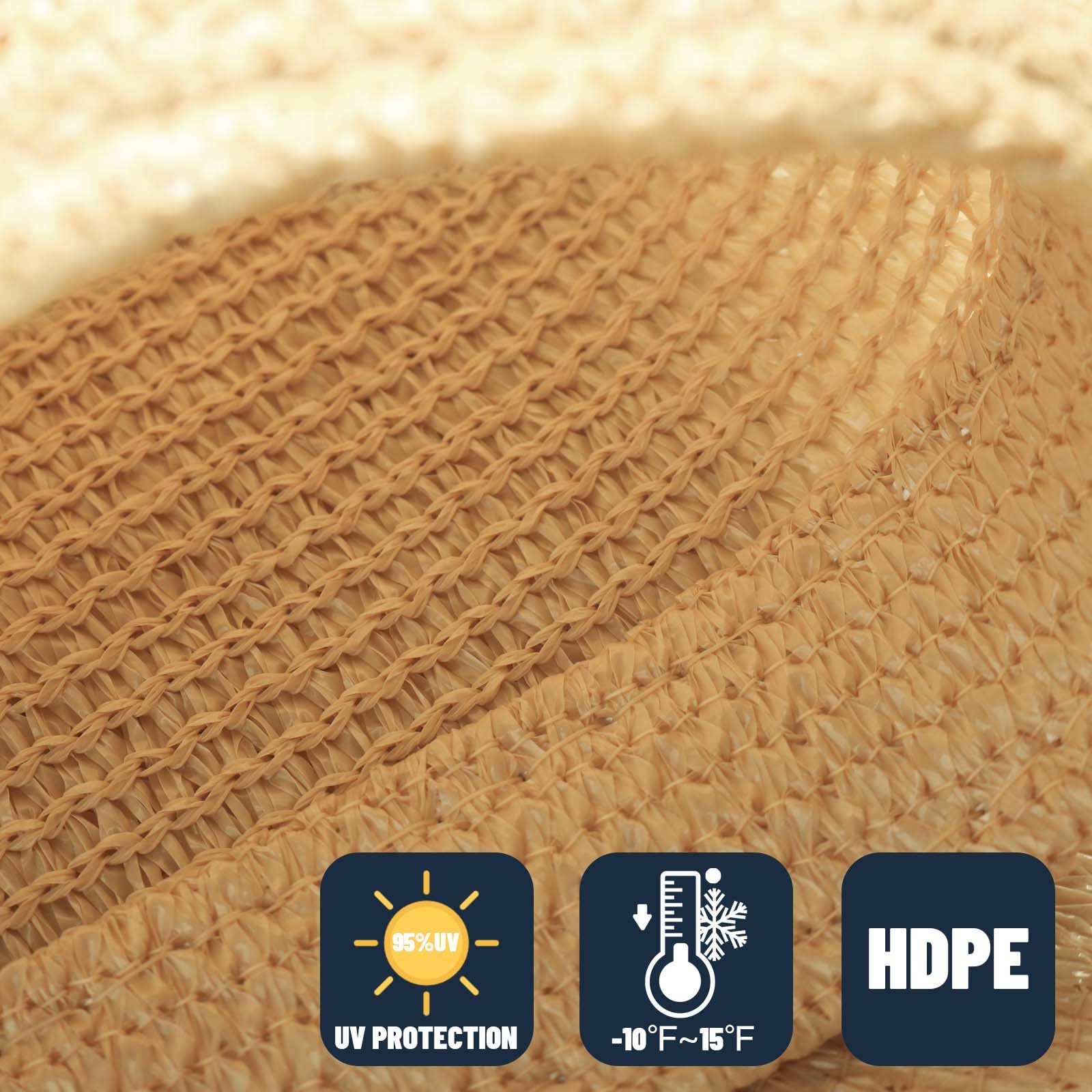 Breathable Triangle Shade Sail