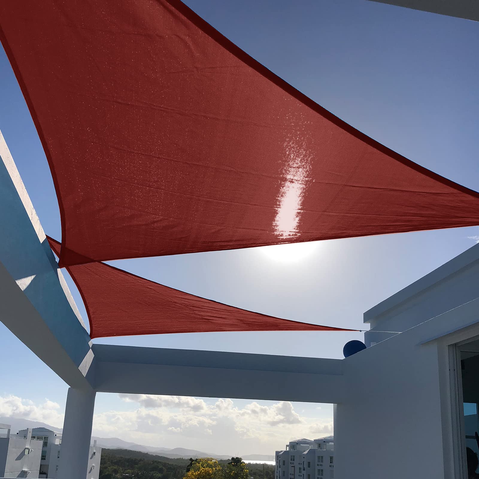 Breathable Triangle Shade Sail
