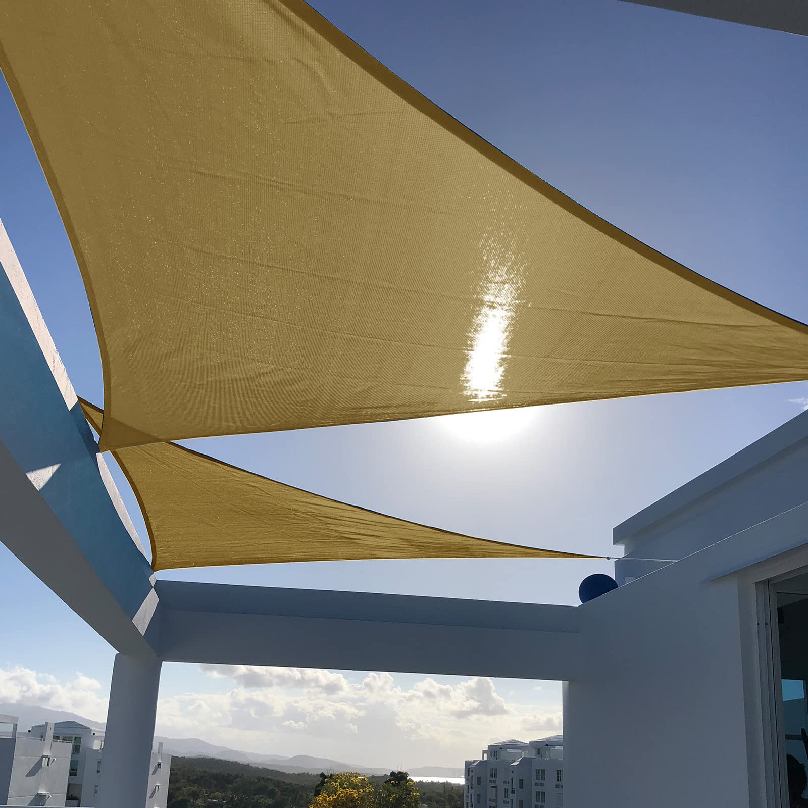 Breathable Triangle Shade Sail