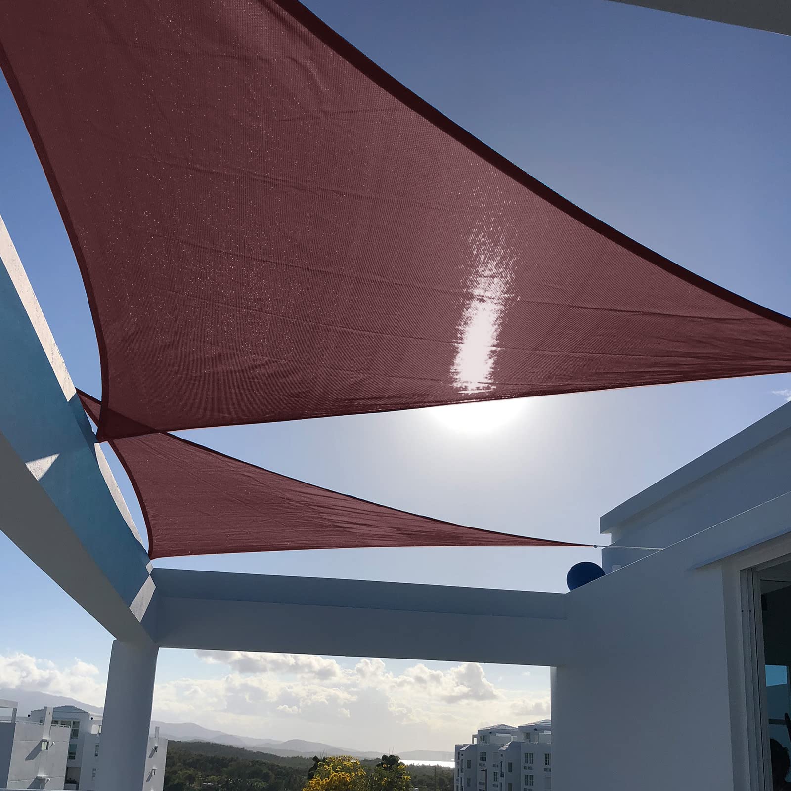 Breathable Triangle Shade Sail