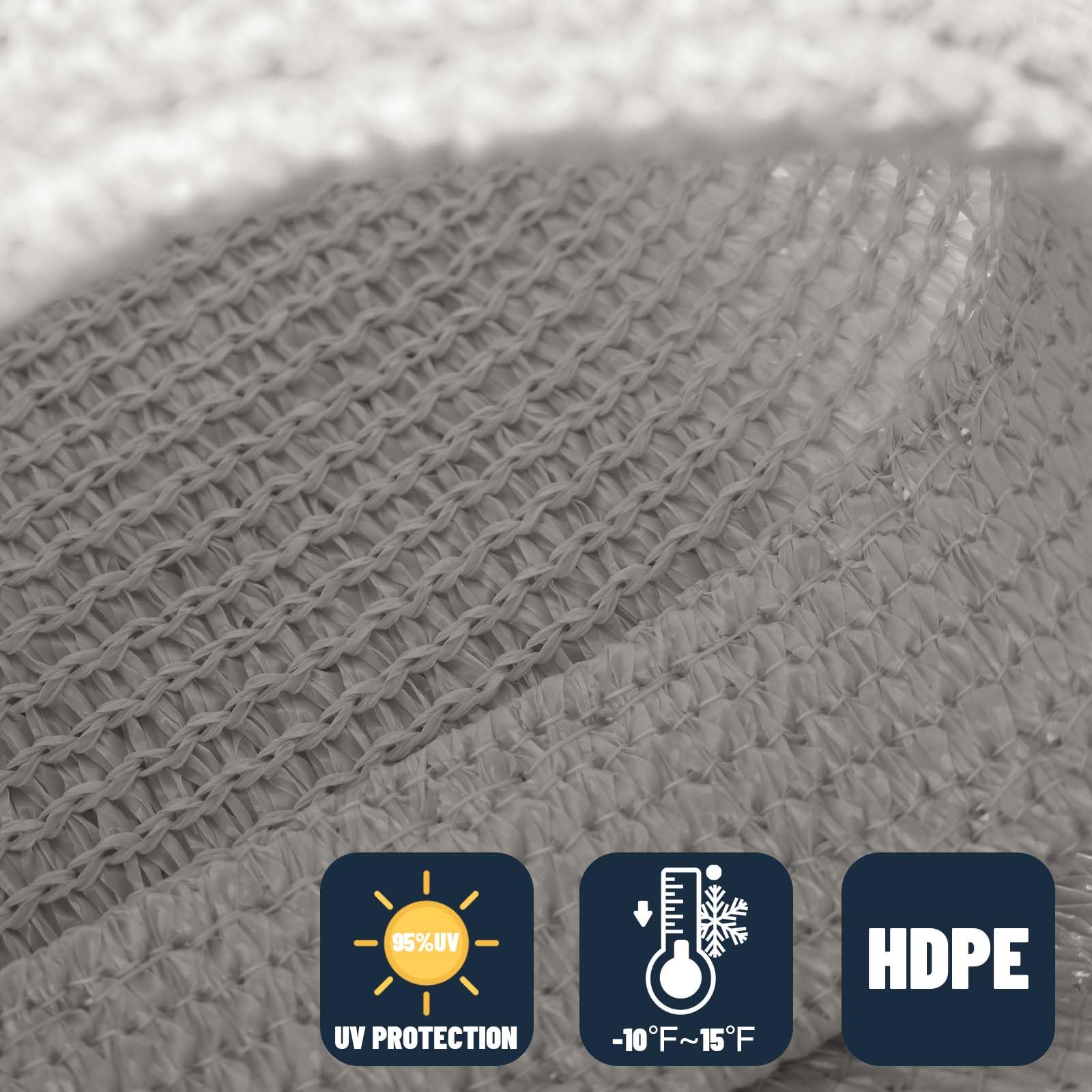 Breathable Triangle Shade Sail