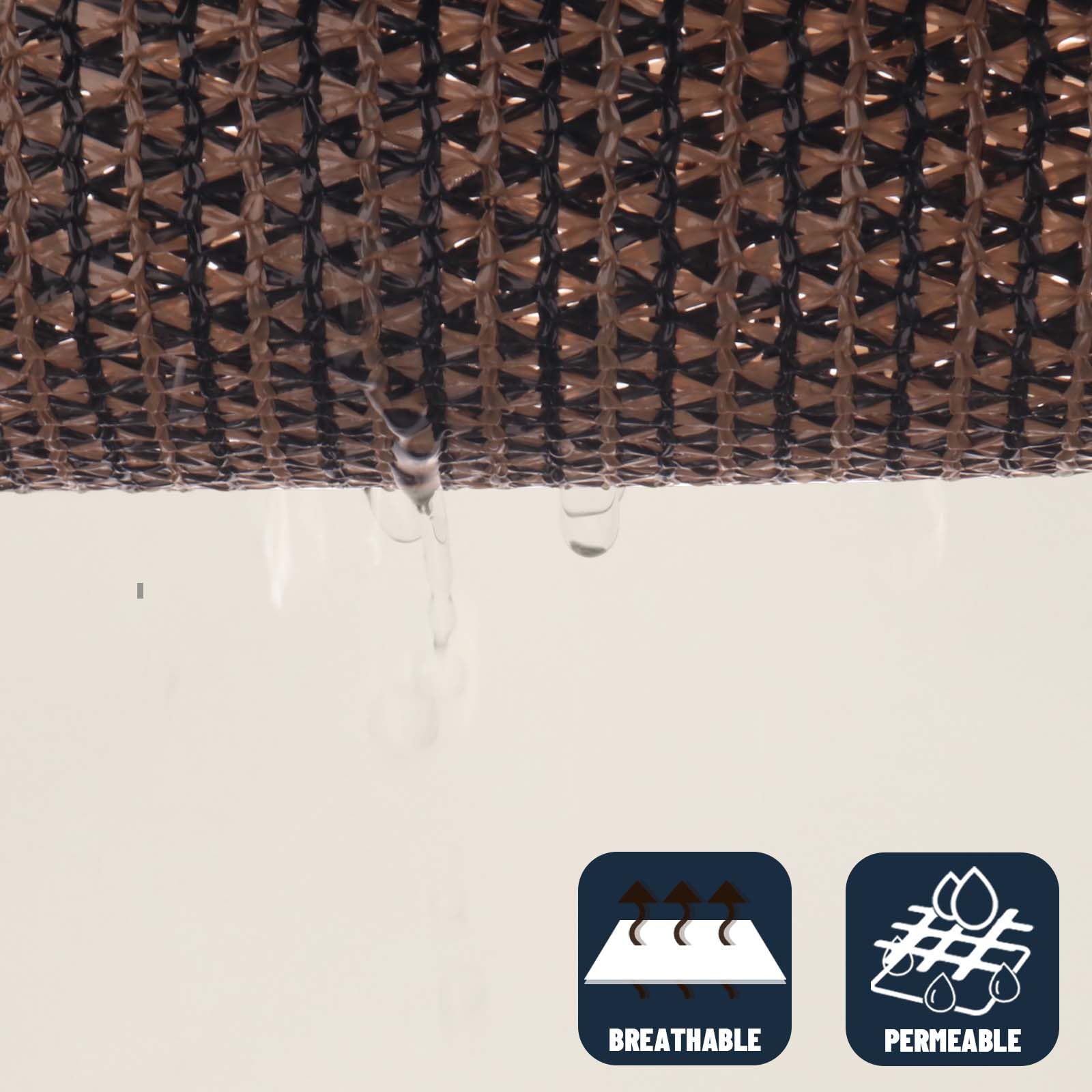 Breathable Triangle Shade Sail