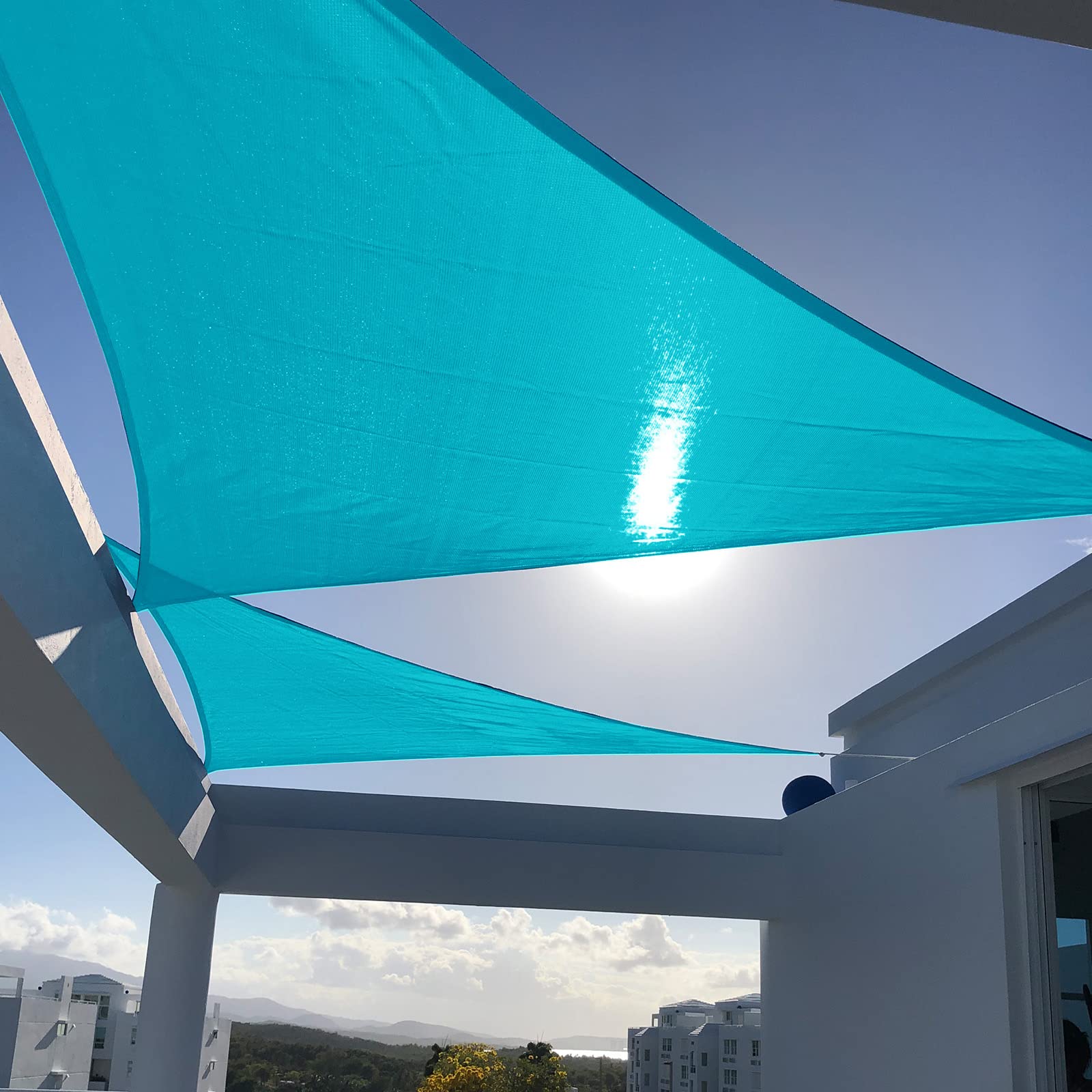 Breathable Triangle Shade Sail