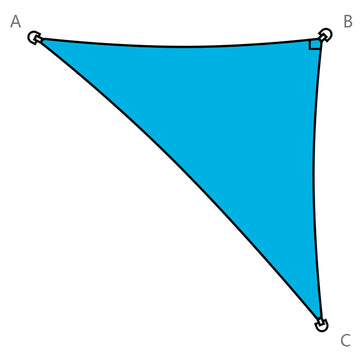Custom-Made Right Triangle Shade Sail