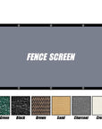 Custom-Made Fence Screen