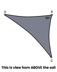 Custom-Made Right Triangle Shade Sail