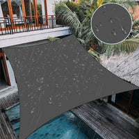 Waterproof Rectangle Shade Sail for Backyard Yard Deck Patio Garden Outdoor