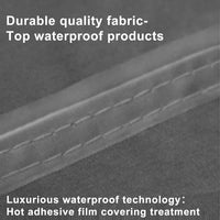 Waterproof Rectangle Shade Sail for Backyard Yard Deck Patio Garden Outdoor
