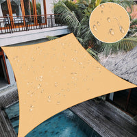 Waterproof Rectangle Shade Sail for Backyard Yard Deck Patio Garden Outdoor