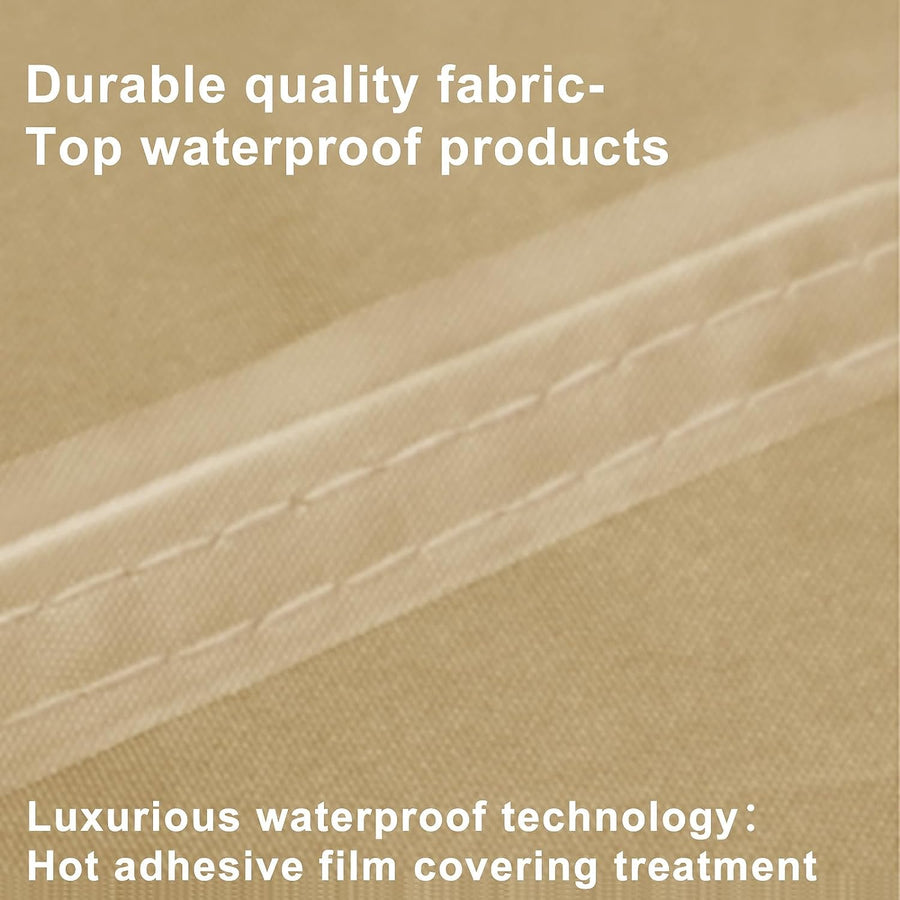 Waterproof Rectangle Shade Sail for Backyard Yard Deck Patio Garden Outdoor
