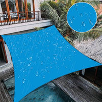 Waterproof Rectangle Shade Sail for Backyard Yard Deck Patio Garden Outdoor