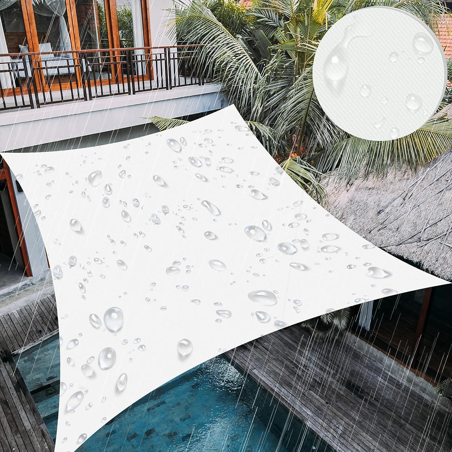 Waterproof Rectangle Shade Sail