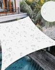 Waterproof Rectangle Shade Sail for Backyard Yard Deck Patio Garden Outdoor