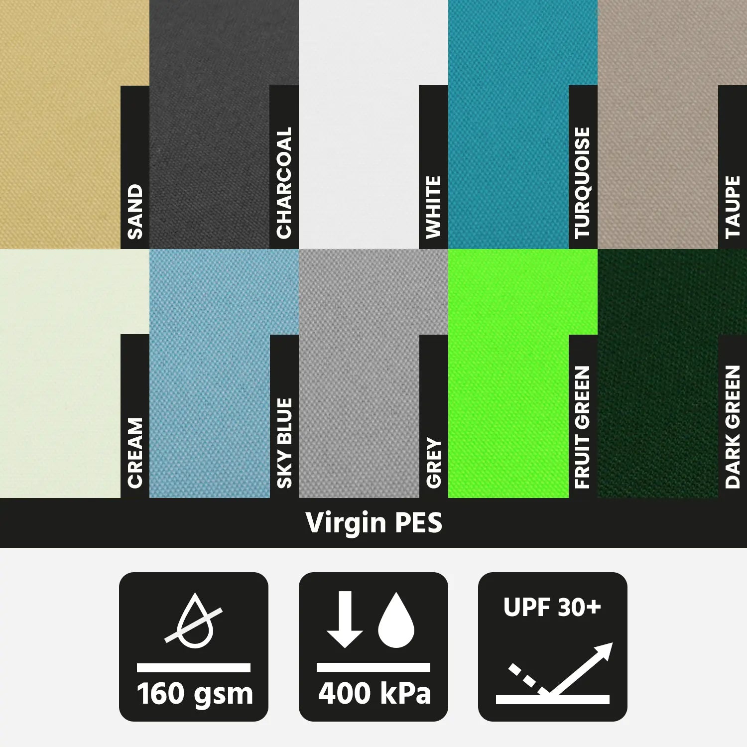 Custom-Made Trapeze Shade Sail